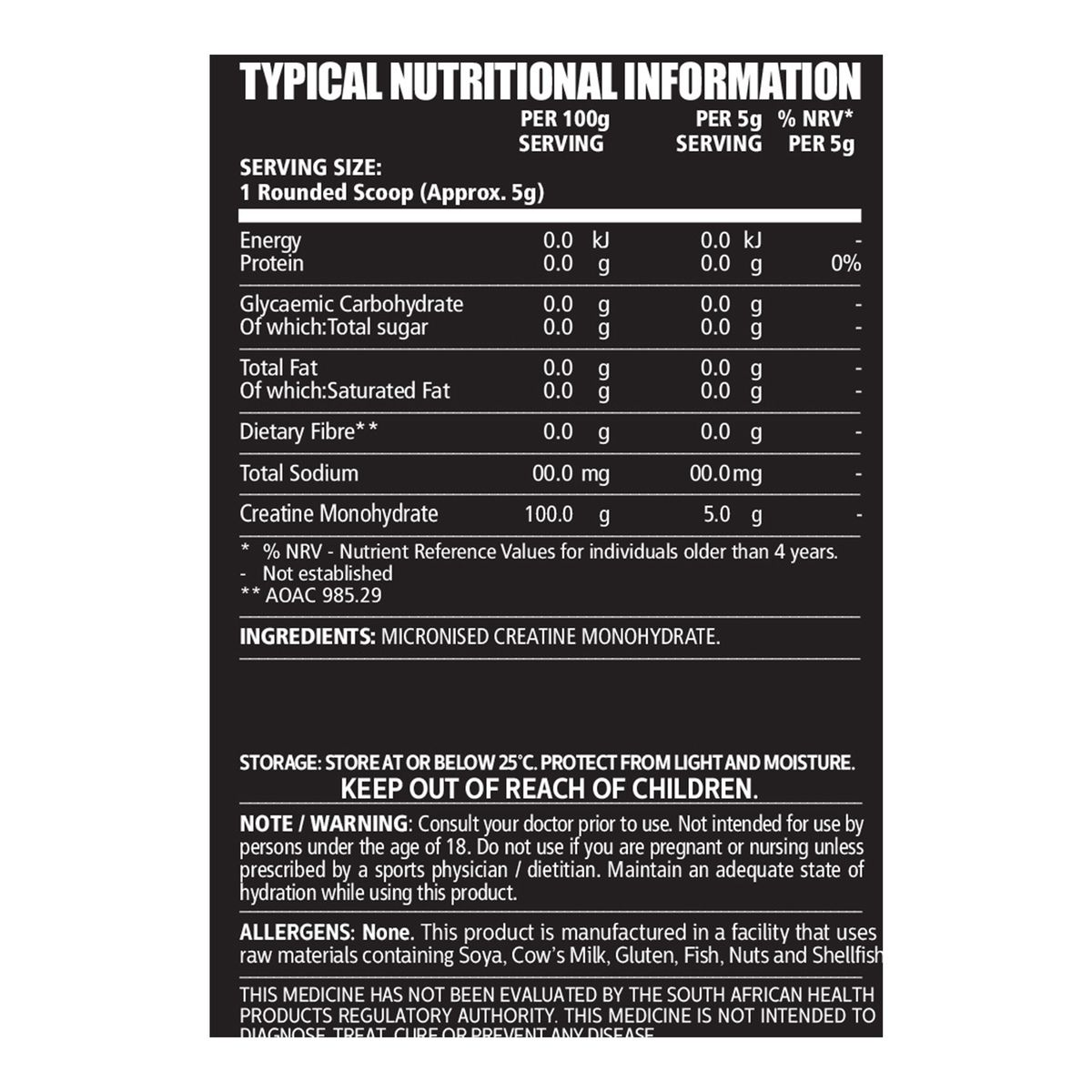 NPL Creatine Monohydrate - 150g