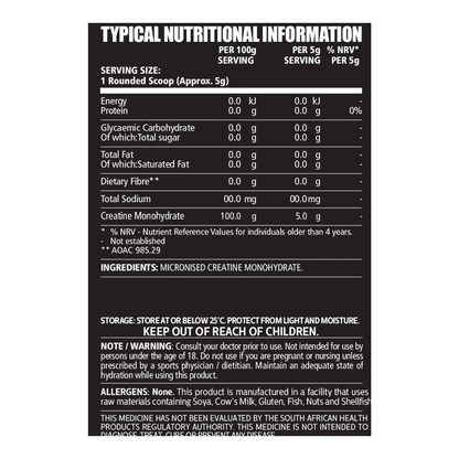 NPL Creatine Monohydrate - 150g