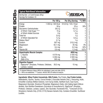 SSA Whey Extreme 908g