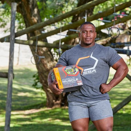 SSA Supplements Anabolic Muscle Stack 4kg Vanilla Cream Bag
