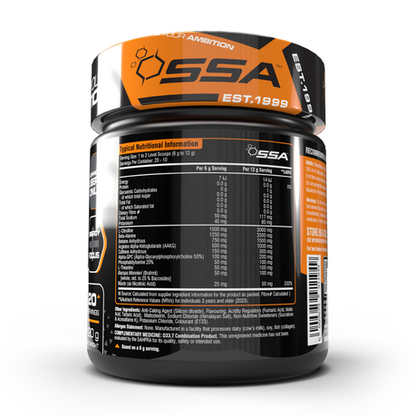 SSA Hellfire Black 120g Badass Blueberry Lime