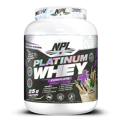 NPL Platinum Whey + Vanilla Bean 2kg